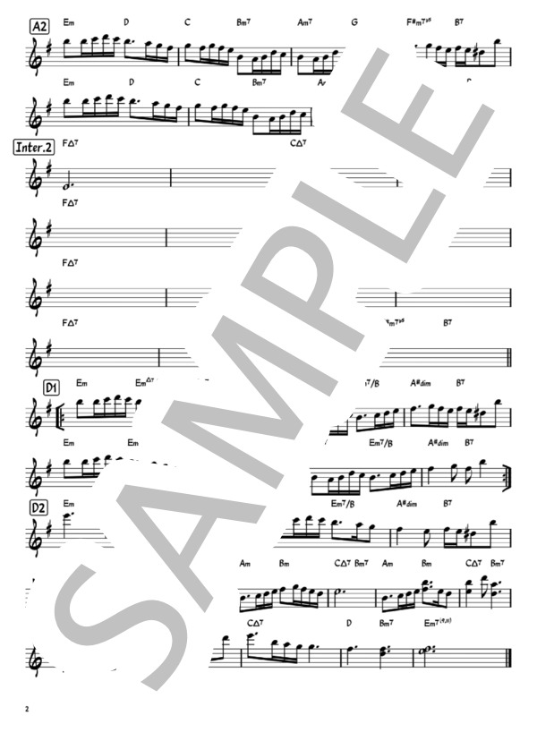 メトロノーム18号 (安東 フミ) / ヴァイオリン 中級 - サンプル譜面 4/4