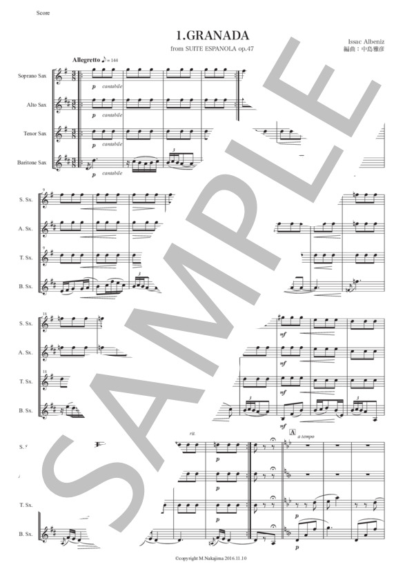 【吹奏楽合奏譜】トリアーナ・アルベニス（希少版） コンサートマーチ「アルセナール」：ヤン・ファン・デル・ロースト arr