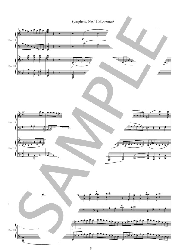 【非売品】モーツァルト交響曲第41番　スコア　音楽之友社 モーツァルト 交響曲 第41番 C dur K.551 スコア - メルカリ