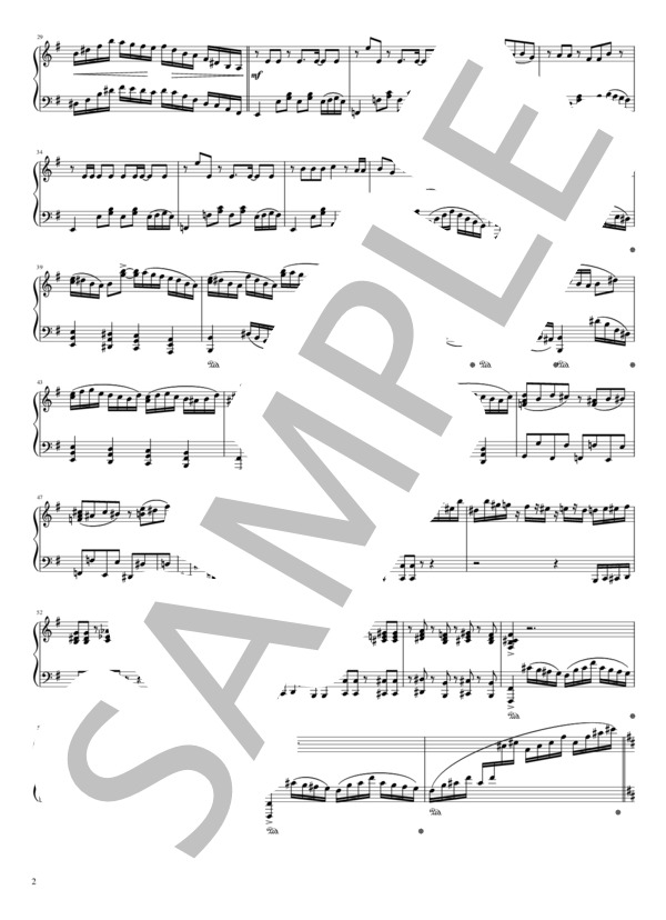 ANTI THE ∞ HOLiC (STORYTELLER) / ピアノソロ 上級 - サンプル譜面 2/5