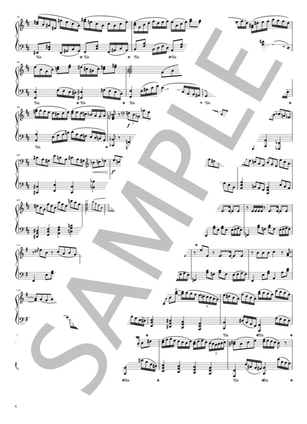 ANTI THE ∞ HOLiC (STORYTELLER) / ピアノソロ 上級 - サンプル譜面 4/5