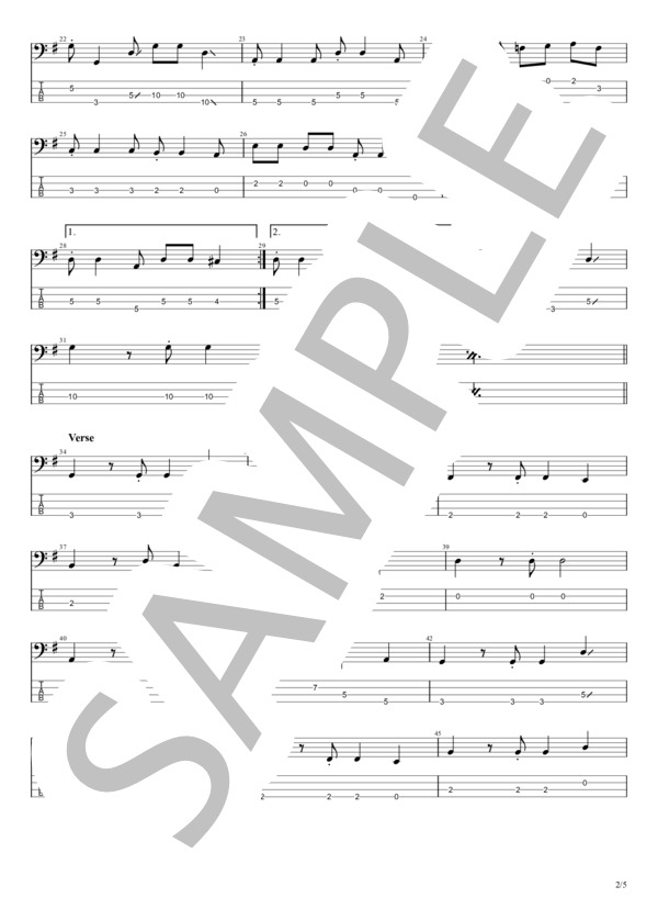 楽譜】彩り / Mr.Children (エレキベース / 初〜中級) - Piascore 楽譜