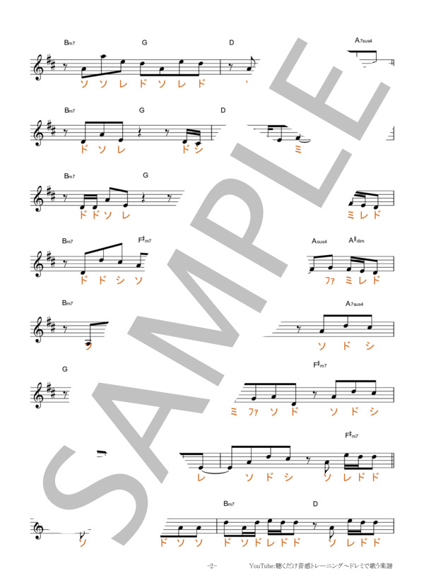 【楽譜】心做し【移動ド読み】／蝶々P feat.GUMI （全て，その他） Piascore 楽譜ストア