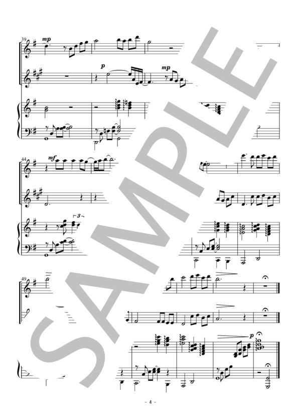 楽譜】美女と野獣（フルート・クラリネット二重奏）／アラン・メンケン （アンサンブルピアノ＋他楽器，初〜中級） - Piascore 楽譜ストア