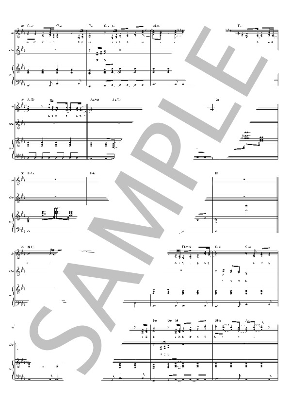 これから(Full size)【ボーカル・コーラス・ピアノ】 (μ's) / ピアノ弾き語り 初〜中級 - サンプル譜面 5/5