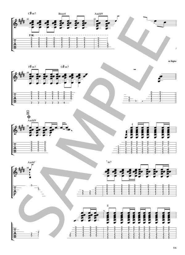 楽譜】たばこ / コレサワ / コレサワ (ギター弾き語り / 初〜中級