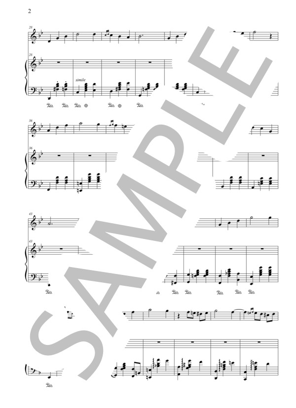 人生のメリーゴーランド (久石 譲) / ピアノソロ 上級 - サンプル譜面 2/5