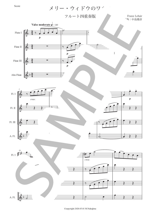 ビバルディ　二本のフルートのためのコンチェルト　オーケストラパート譜 ビバルディ 二本のフルートのためのコンチェルト オーケストラ