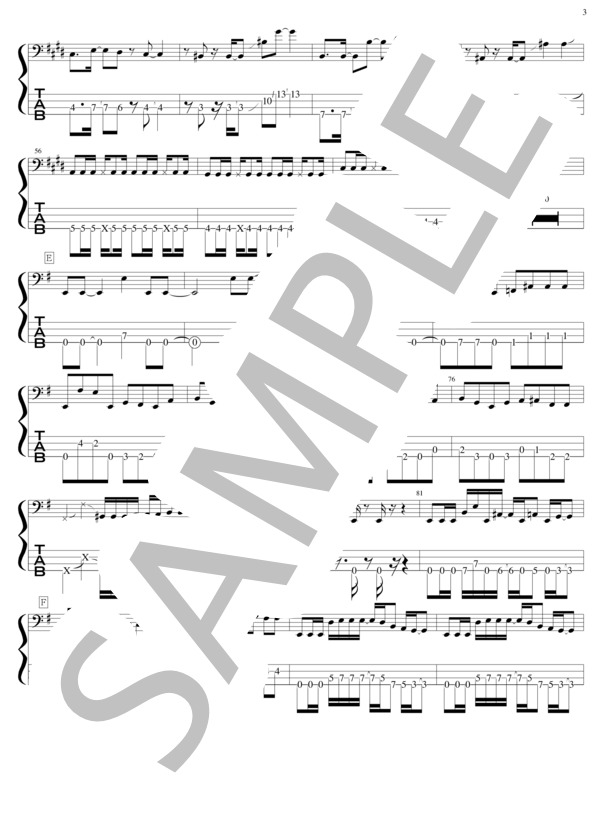 楽譜】Die Set Down / 小林 太郎 (エレキベース / 中級) - Piascore