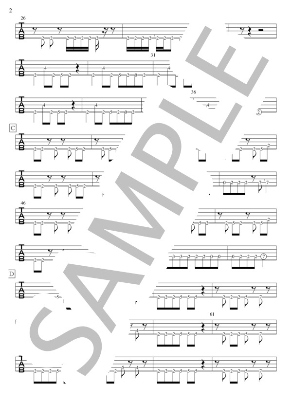 楽譜】有害メンヘラドール / 0.1Gの誤算 (エレキベース / 中級