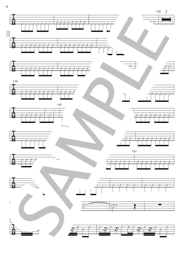 楽譜】有害メンヘラドール / 0.1Gの誤算 (エレキベース / 中級