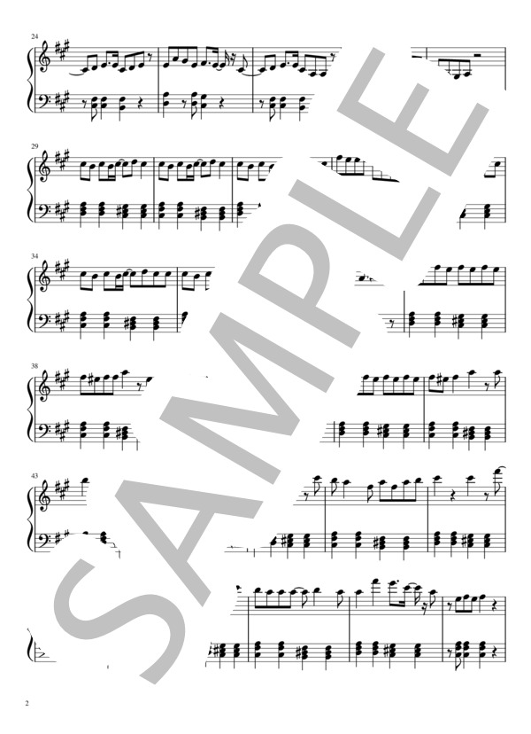 楽譜】ハングリーニコル / 煮ル果実 (ピアノソロ / 初級) - Piascore