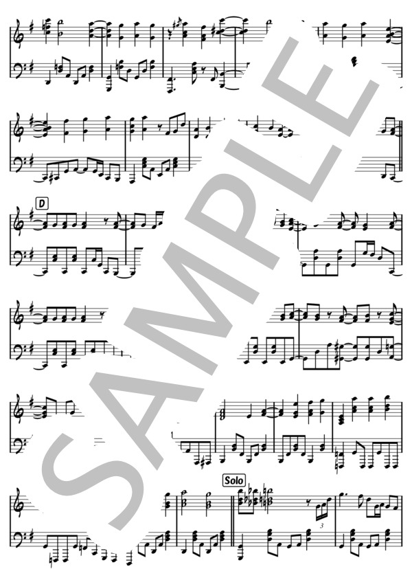 Catch the Moment (LiSA) / ピアノソロ 中〜上級 - サンプル譜面 5/5