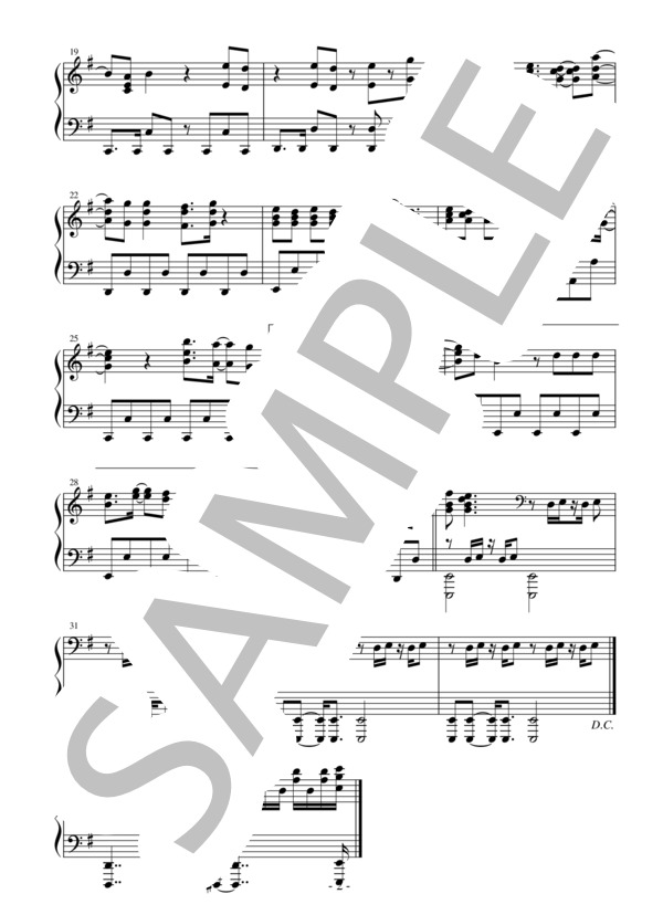 【ジャストピアノ】Q-vism TVアニメ「PSYCHO-PASS サイコパス 3」オープニングテーマ (Who-ya Extended) / ピアノソロ 中〜上級 - サンプル譜面 2/2