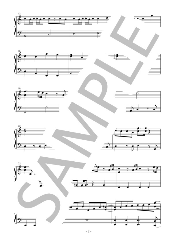 【かんたんピアノ】つらぬいて憂鬱 TVアニメ「ピーター・グリルと賢者の時間」オープニングテーマ (ニノミヤユイ) / ピアノソロ 初〜中級 - サンプル譜面 5/5