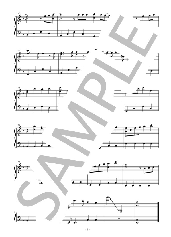 【かんたんピアノ】ピッピッピハッピー TVアニメ「まえせつ！」オープニングテーマ (神前 暁) / ピアノソロ 初〜中級 - サンプル譜面 3/5