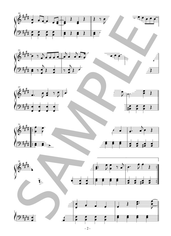 【かんたんピアノ】ディザイア TVアニメ「炎炎ノ消防隊 弐ノ章」エンディングテーマ (PELICAN FANCLUB) / ピアノソロ 初〜中級 - サンプル譜面 2/5