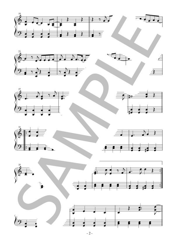 【かんたんピアノ】ディザイア TVアニメ「炎炎ノ消防隊 弐ノ章」エンディングテーマ (PELICAN FANCLUB) / ピアノソロ 初〜中級 - サンプル譜面 5/5