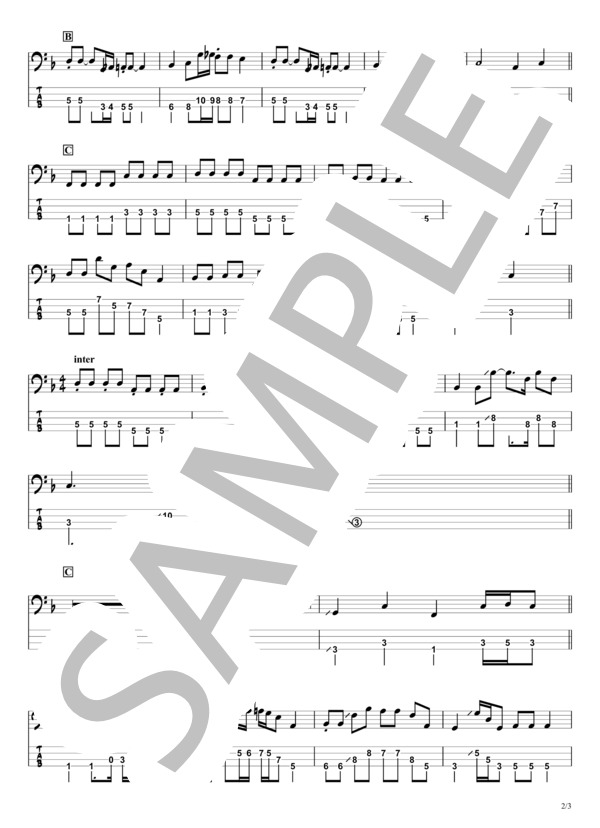 楽譜】 菅田 将暉 『ベースTAB譜』 / 菅田 将暉 (エレキベース / 初級