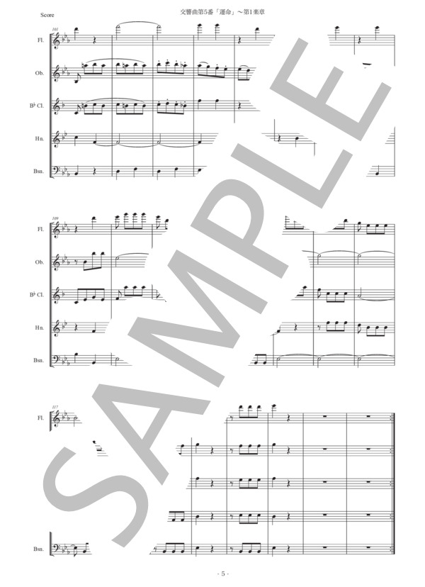 ライヒァ作曲、木管五重奏曲 Op.100 第1番　ヘ長調 ライヒァ作曲、木管五重奏曲 Op.100 第1番 ヘ長調 - メルカリ