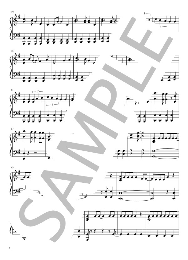 フレー！フレー！キミ (平 義隆) / ピアノソロ 初〜中級 - サンプル譜面 2/5