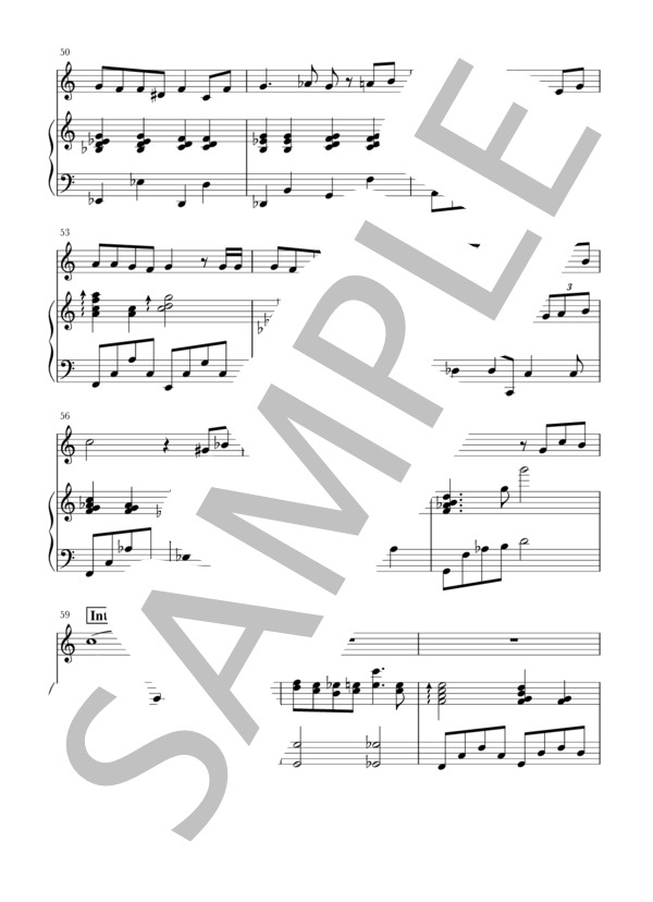 いのちの名前(Ob+piano) (久石 譲) / オーボエ 初〜中級 - サンプル譜面 5/5