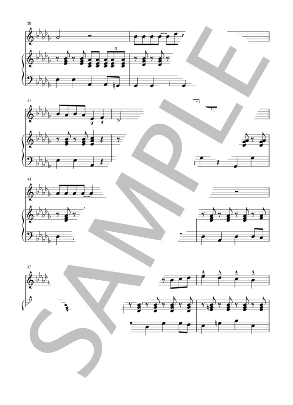 さんぽ(Ob+piano) (井上 あずみ) / オーボエ 初〜中級 - サンプル譜面 4/5