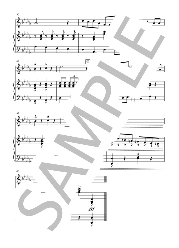 さんぽ(Ob+piano) (井上 あずみ) / オーボエ 初〜中級 - サンプル譜面 5/5