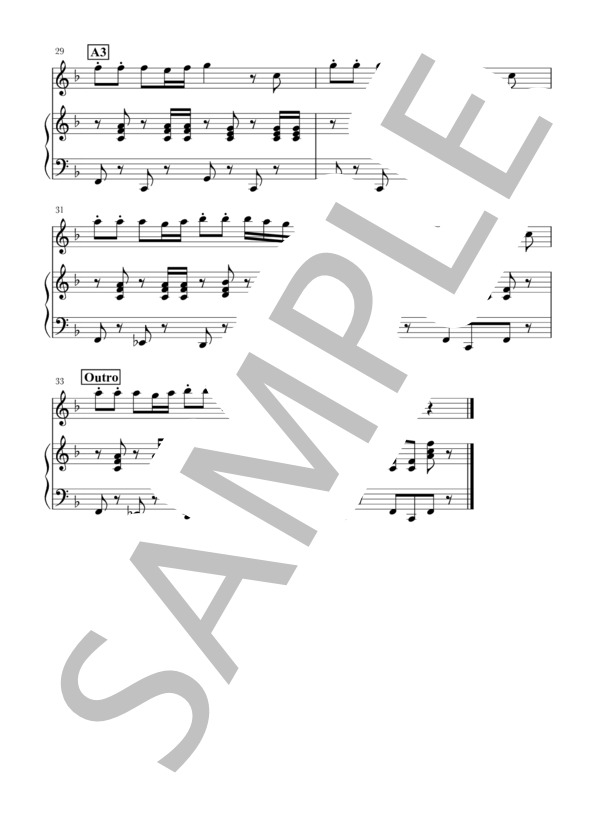 仕事はじめ(Fl / Vn+piano)映画「魔女の宅急便」より (久石 譲) / フルート 入門〜初級 - サンプル譜面 4/4