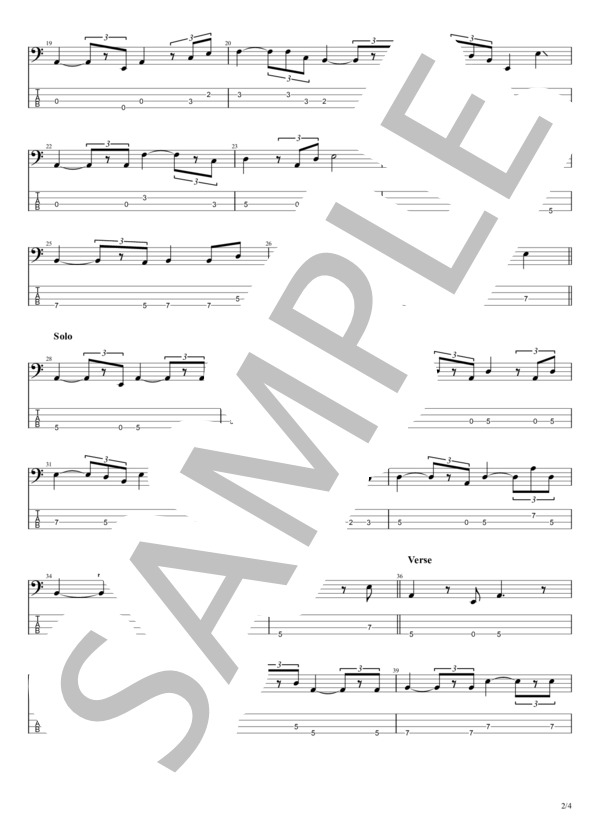 楽譜】津軽海峡・冬景色 / 石川 さゆり (エレキベース / 初〜中級