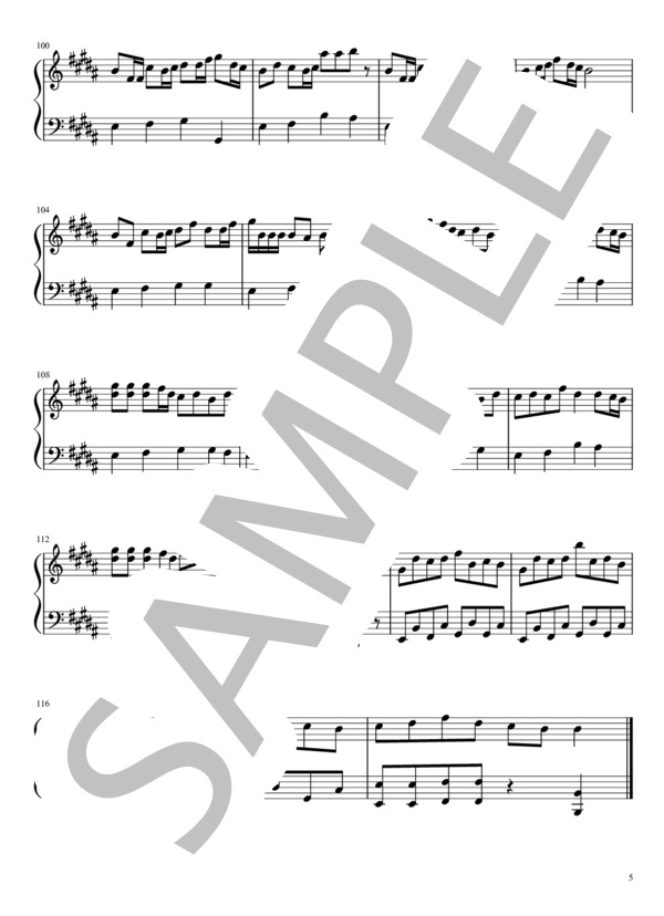 楽譜 ウミユリ海底譚 N Buna ピアノソロ 入門 Piascore 楽譜ストア