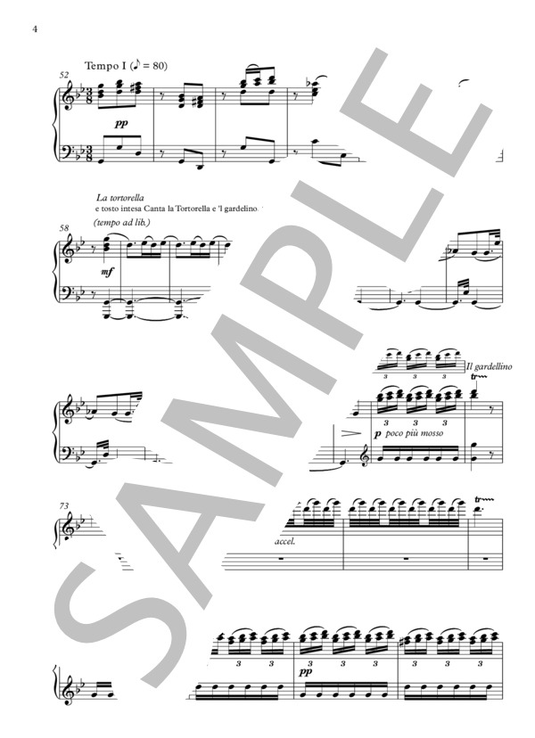 ヴィヴァルディ「四季」より「夏」第1楽章 (アントニオ・ヴィヴァルディ) / ピアノソロ 上級 - サンプル譜面 5/5