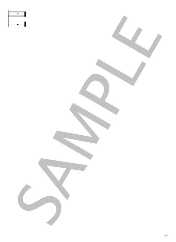 Lemon (米津 玄師) / ギター弾き語り 初〜中級 - サンプル譜面 5/5